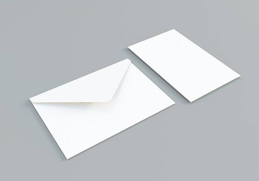 Busta bianca formato 7x11 80gr 1000 pz