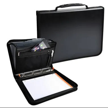 Cartella Exacompacta con portablocco e maniglia 55634E