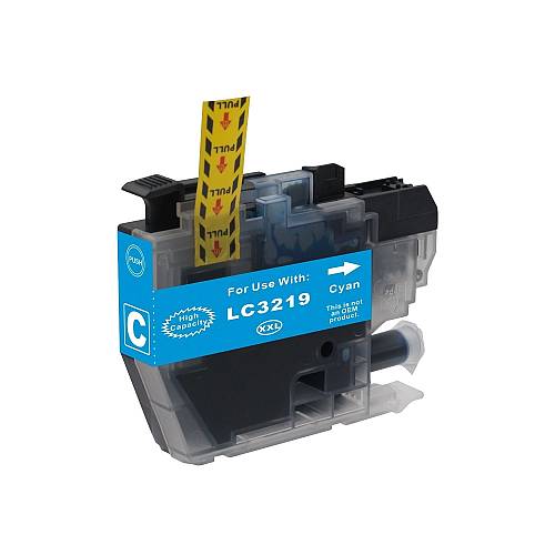 Cartuccia compatible Brother LC 3219C Ciano