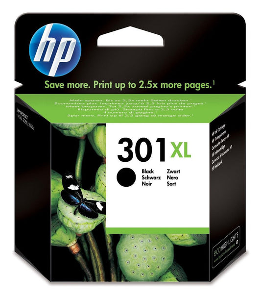 Cartuccia originale HP 301XL Nero CH563EE UUS
