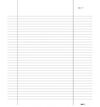 Registro Verbali delle assemblee 92 pag. Edipro E2383