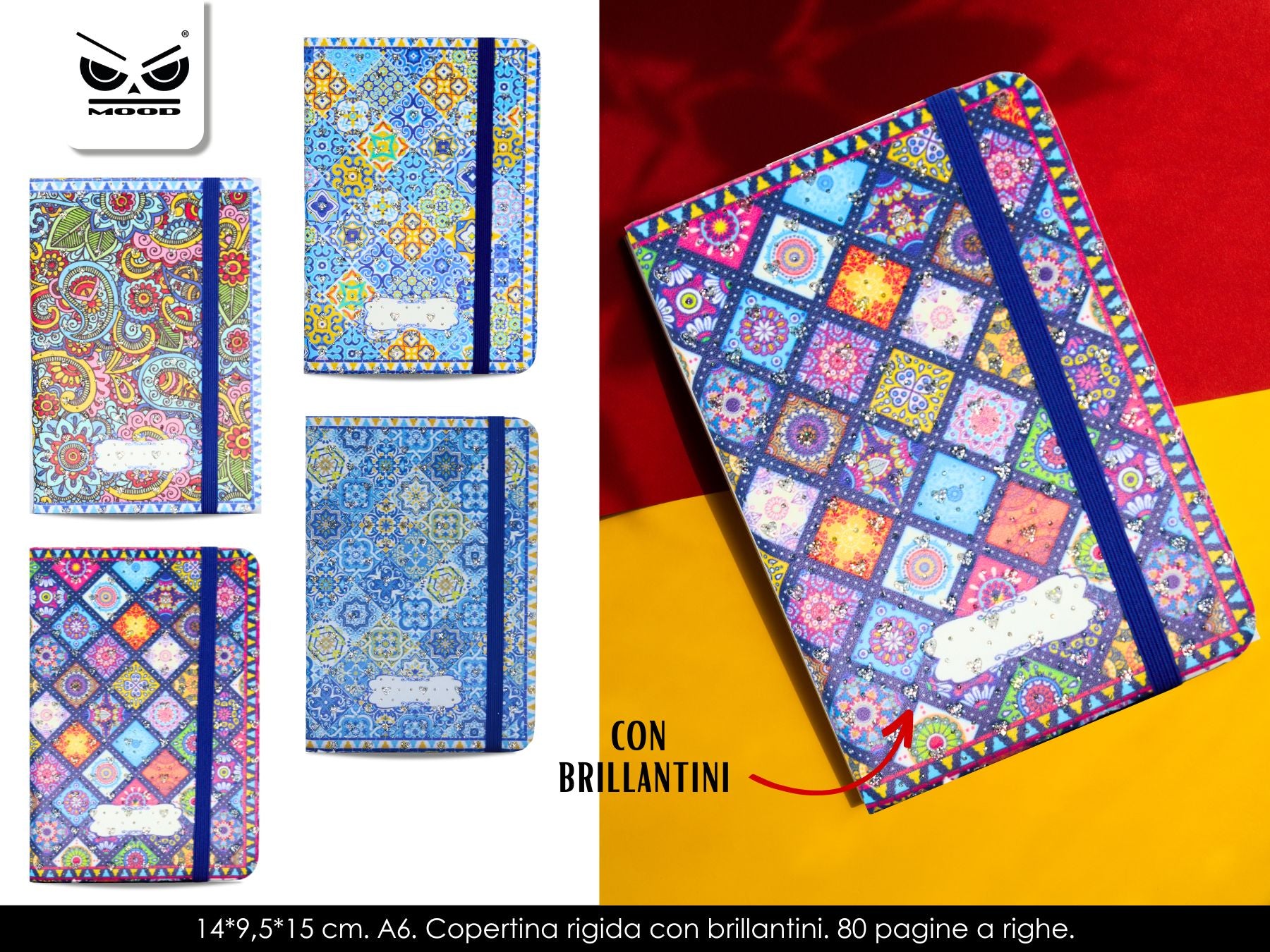 Notebook Maiolica 14x10 cm Cod. ST7034