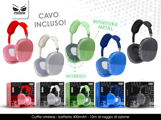 Cuffie Bluetooth Hi-Tech Cod. ST7614
