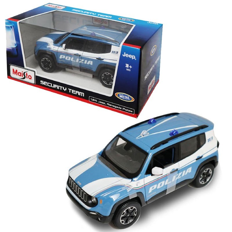 Auto1:24 Jeep Renegade Polizia Cod. 31520