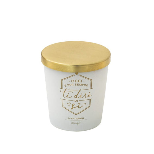 Candela "Oggi e per sempre ti dirò di sì"