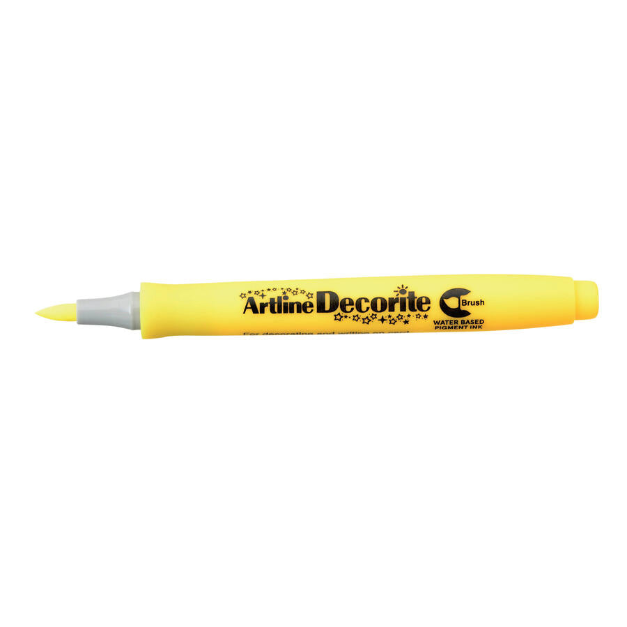 Pennarello Brush Artline Decorite Yellow