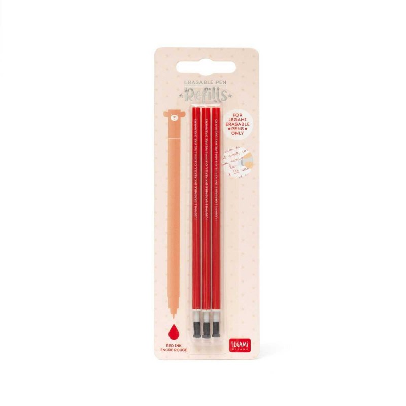 Set 3 Refill per Penna Gel Cancellabile - Erasable Pen