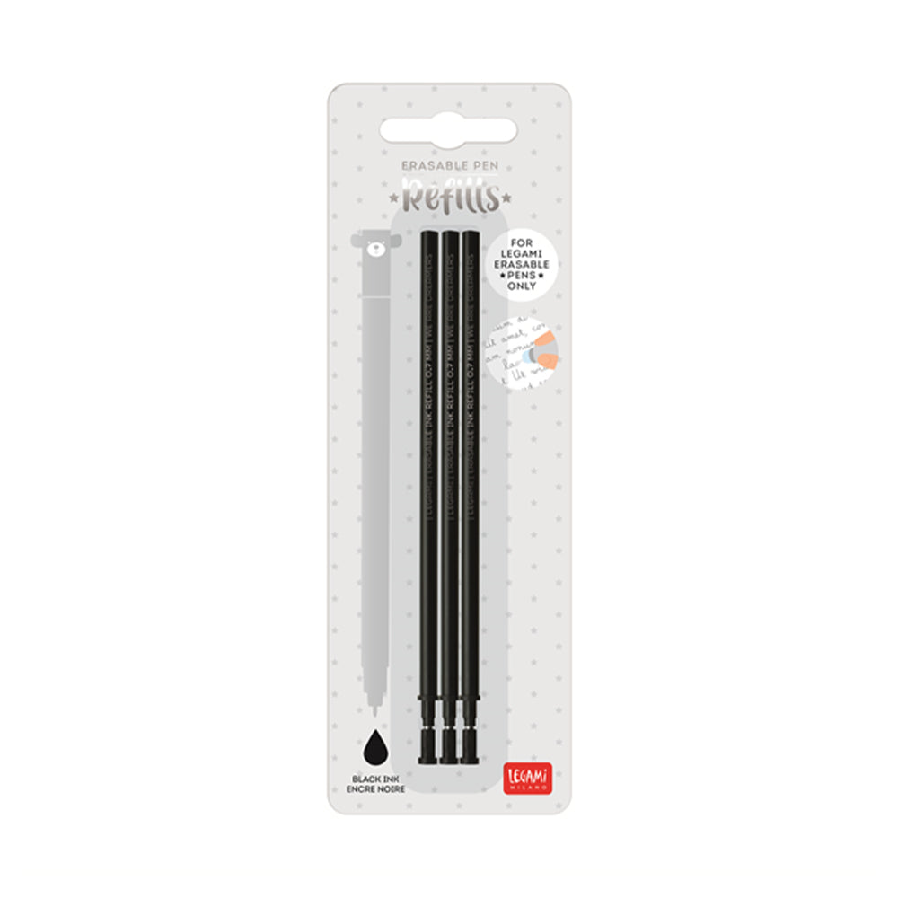 Set 3 Refill per Penna Gel Cancellabile - Erasable Pen