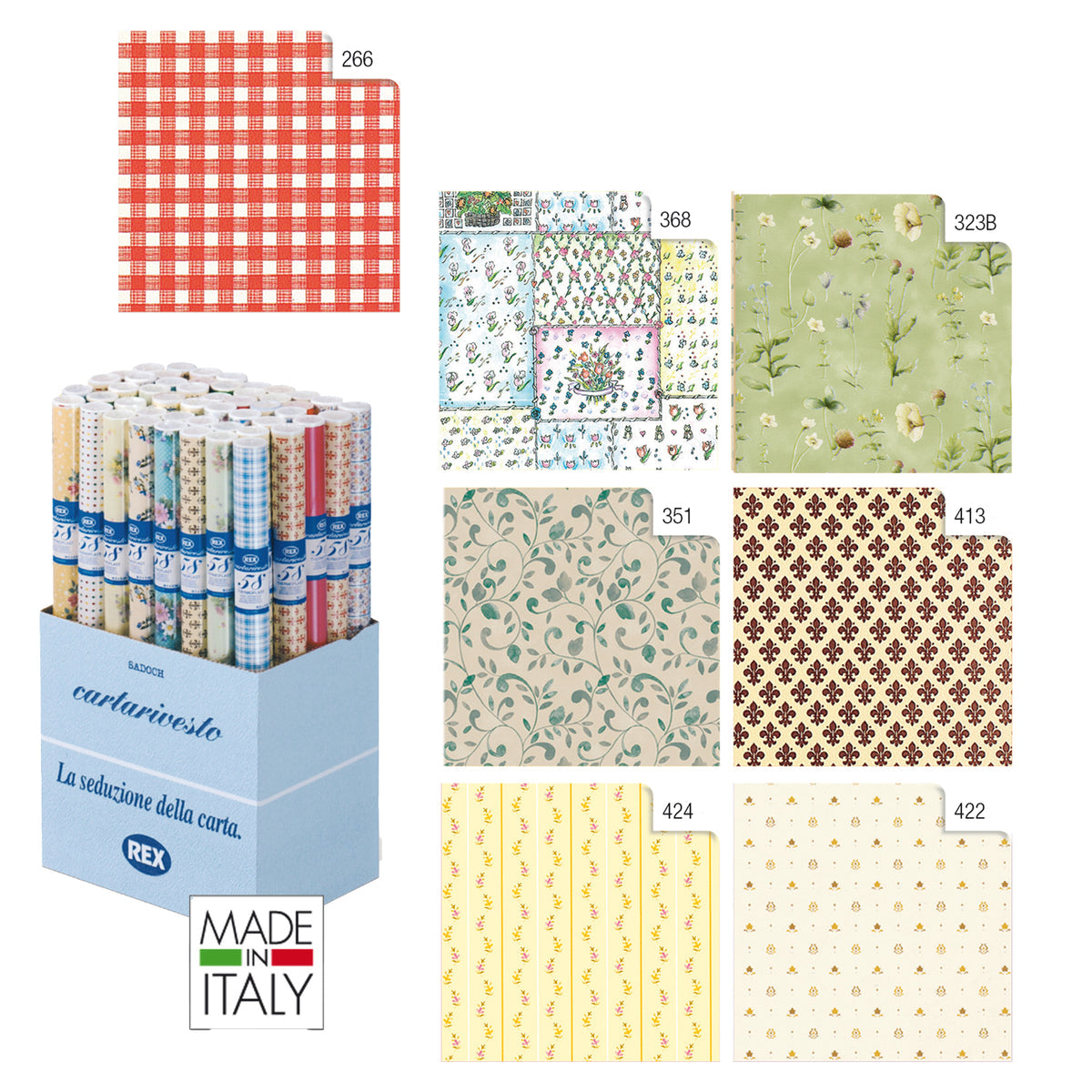 Rotolo Carta Adesiva per cassetti cm. 49x300