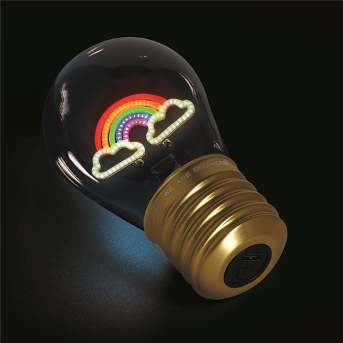 Lightbulb Shaped Table Lamp