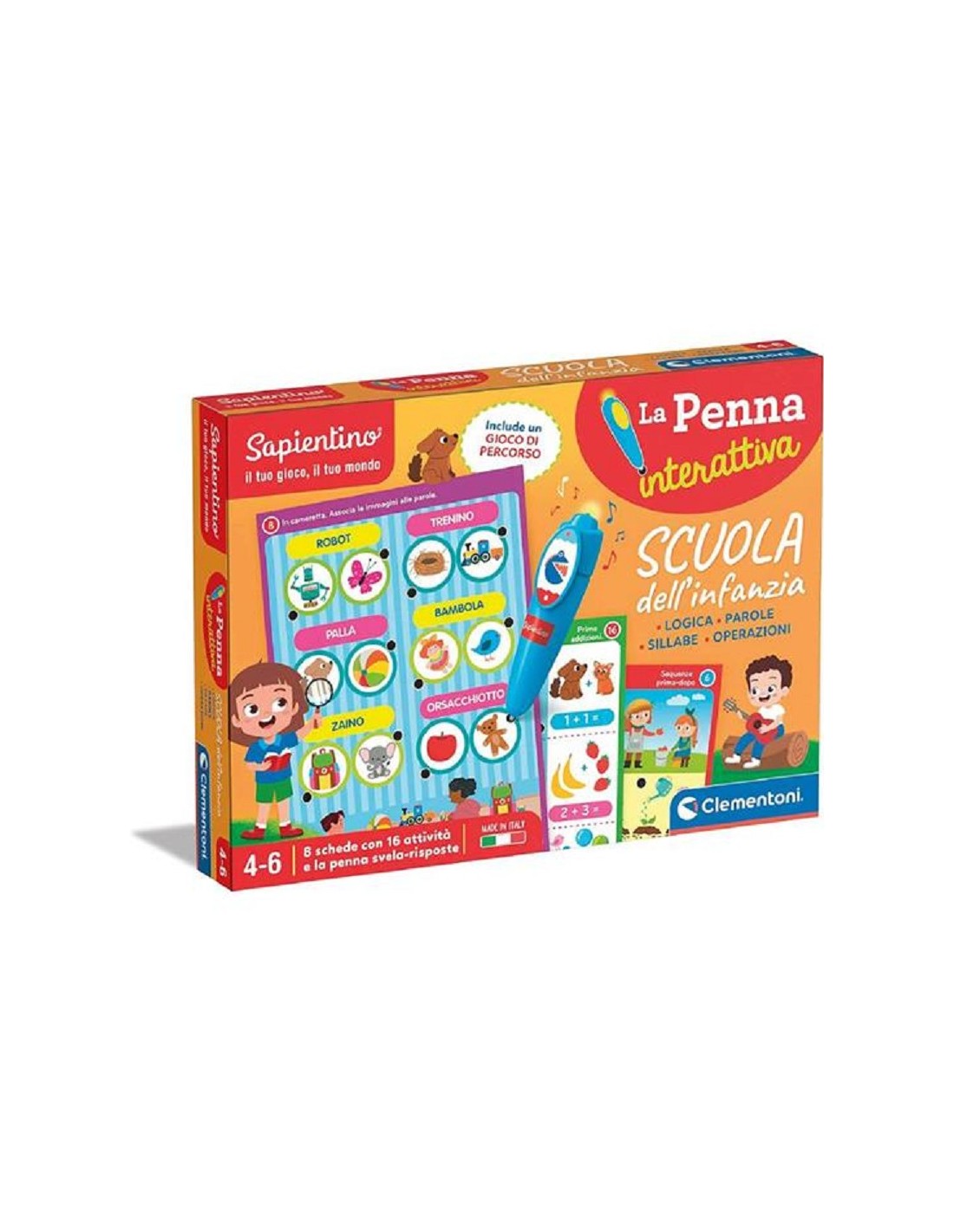 Sapientino Penna Scuola Dell'Infanzia Cod. 16749