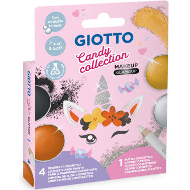 Giotto Make Up Candy Collaction - 4 ombretti + 1 matita