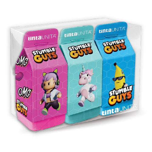 Set 3 gomme TU Stumble Guys Cod. 60984