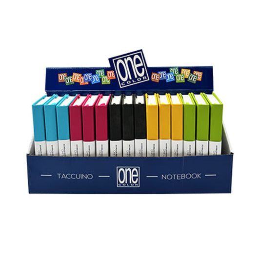 Taccuino Hard rigato A6 9x14 cop. rigida