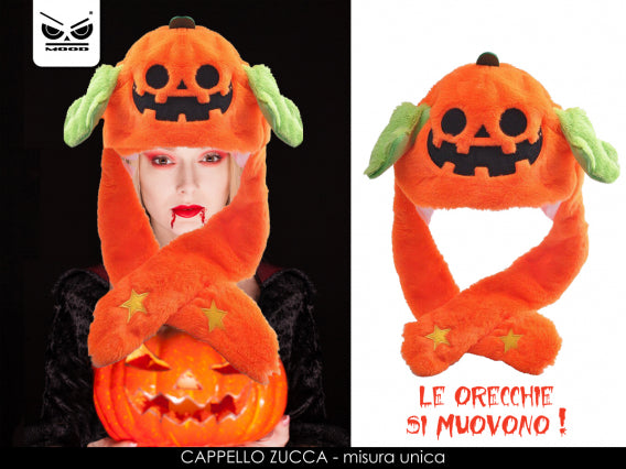Cappello zucca con orecchie che si muovono Cod. HT944