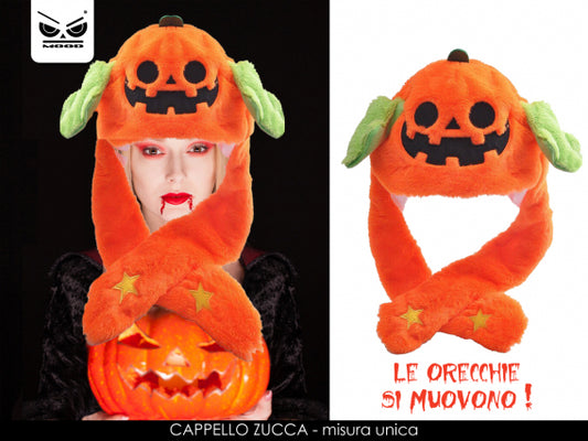 Cappello zucca con orecchie che si muovono Cod. HT944