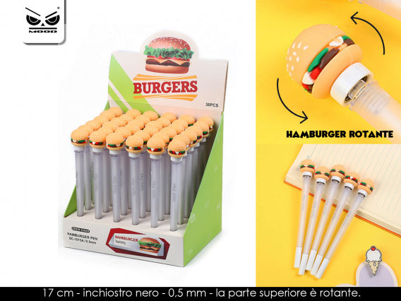Penna Hamburger rotante