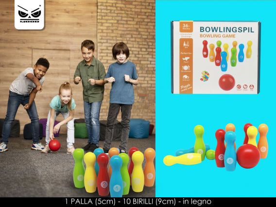 Bowling in legno Cod. ST6591