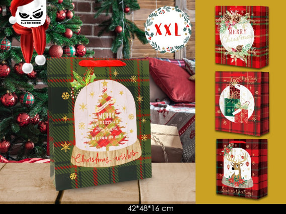 Sacchetto scozzese xxl Cod. XT2268