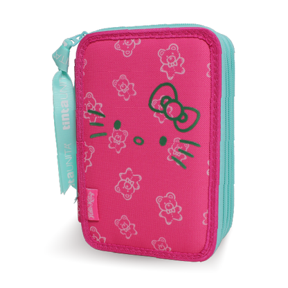 Astuccio 3 Zip TU Hello Kitty Cod. 61191/61192/61193