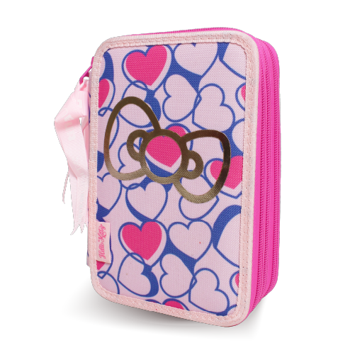 Astuccio 3 Zip TU Hello Kitty Cod. 61191/61192/61193